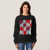 Gemütliches "MAMA" Bunny Stack Sweatshirt für Mama (Vorne ganz)