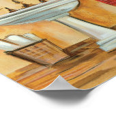 Gemütliches modernes Badezimmer Poster (Ecke)