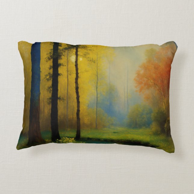 Gemütliches modernes Kissen - stilvoller Komfort f (Rückseite)