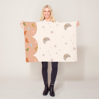 Gemütliches Moonlit Dreams Fleece Blanket