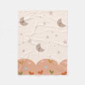 Gemütliches Moonlit Dreams Fleece Blanket (Vorderseite)