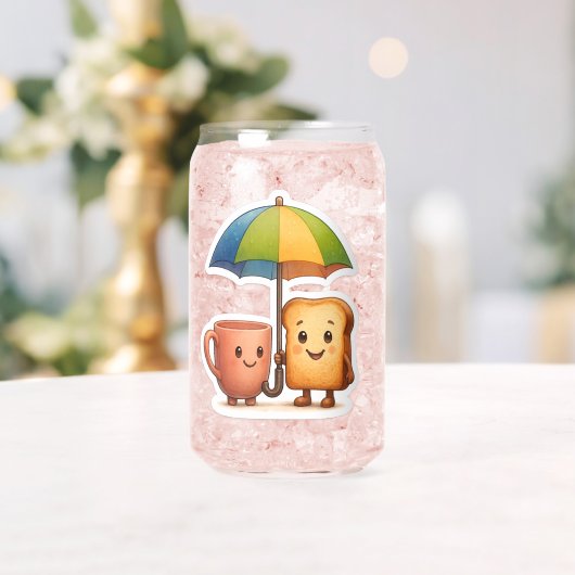 Gemütliches Morgen-Duo ☕🍞 Dosenglas (Insitu (Hochzeit))