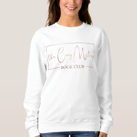 Gemütliches Mystery Book Club Pullover (Vorderseite)