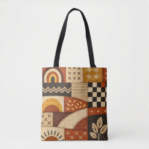 Gemütliches Patchwork Modern Tasche