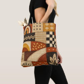 Gemütliches Patchwork Modern Tasche (Von Nahem)