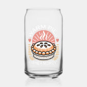 Gemütliches Pie-Bild: Warme Pies wärmere Momente Dosenglas (Rückseite)