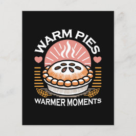 Gemütliches Pie-Bild: Warme Pies wärmere Momente Flyer