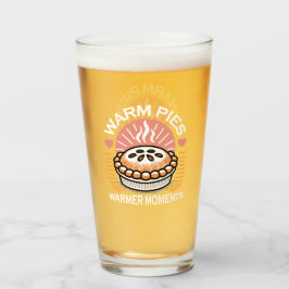 Gemütliches Pie-Bild: Warme Pies wärmere Momente Glas