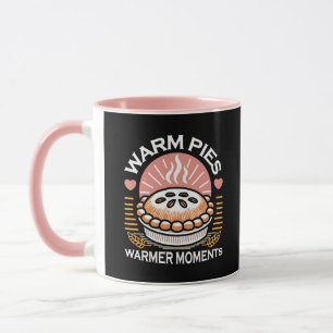 Gemütliches Pie-Bild: Warme Pies wärmere Momente Tasse