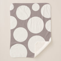 Gemütliches Pilz- und Cremeblanket