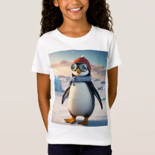 Gemütliches Pinguin Huddle T - Shirt Design - Idea