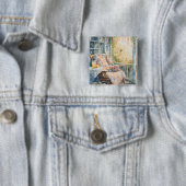 Gemütliches Porch mit Quilt und Limonade-Charme Button (Beispiel)