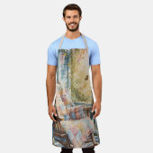 Gemütliches Porch mit Quilt und Limonade-Charme Schürze (Getragen)