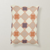 Gemütliches Retro-Muster-Kissen Dekokissen (Rückseite(Vertikal))