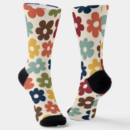 Gemütliches Retro-Muster Socken