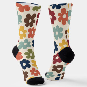Gemütliches Retro-Muster Socken