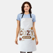 Gemütliches Saison-Oversized-T-Shirt Schürze (Getragen)
