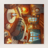 Gemütliches Schlafzimmerpuzzle Puzzle (Horizontal)