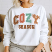 Gemütliches Season Trendy Fall Varsity Sweatshirt