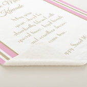 Gemütliches Sherpa-Geschenk! Einzigartiges Sweet 1 Sherpadecke (3/4)