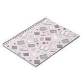 Gemütliches Strickjournal & Häkeln Planner Muster Notizblock (Linke Seite)