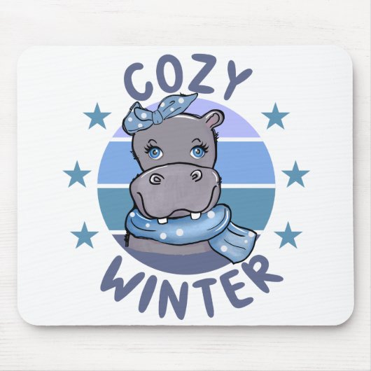 Gemütliches Süße Tier Mousepad (Vorne)