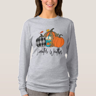 Gemütliches Sweater Weather T-Shirt
