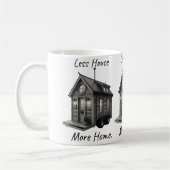 Gemütliches Tiny House Keramik Tasse (Links)