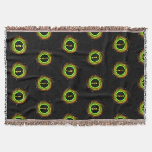 Gemütliches und einzigartiges Design der Knöchelpa Decke (Vorderseite)