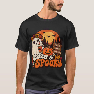 Gemütliches und Gruseliges Halloween-Shirt T-Shirt