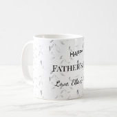 Gemütliches Vatertagsblanket Kaffeetasse (Vorderseite Links)