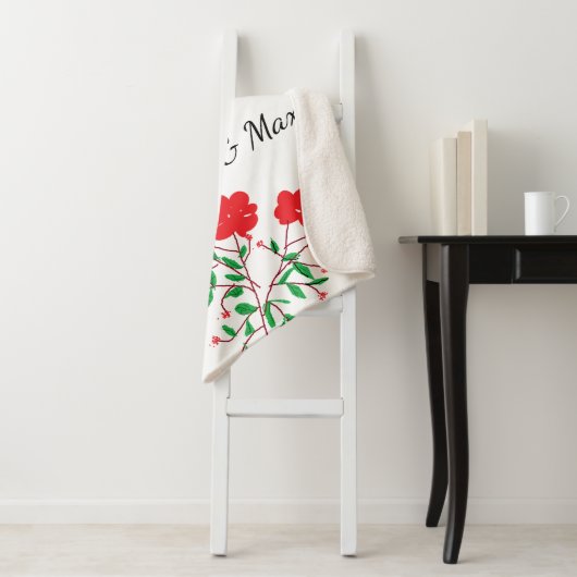 Gemütliches Vatertagsblanket Sherpadecke (Beispiel)