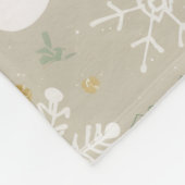 Gemütliches Vlies-Deckenleder - Ihr Design. Fleecedecke (Ecke)