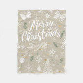 Gemütliches Vlies-Deckenleder - Ihr Design. Fleecedecke (Vorderseite)