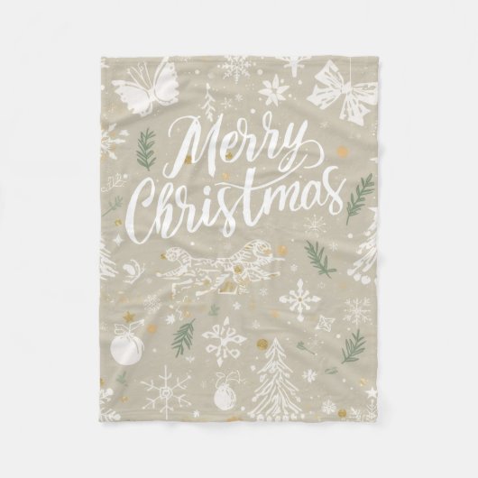 Gemütliches Vlies-Deckenleder - Ihr Design. Fleecedecke (Vorderseite)