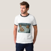Gemütliches Waldhaus-Cluster T-Shirt (Vorne ganz)