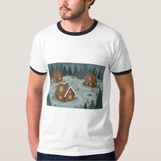 Gemütliches Waldhaus-Cluster T-Shirt