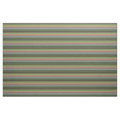 Gemütliches Waldhütten-Streifenmuster Wald Erde Stoff (Yard (91,4 cm))