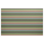 Gemütliches Waldhütten-Streifenmuster Wald Erde Stoff (Fat Quarter (45,7 x 55,9 cm))