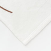 Gemütliches warmes Kokospalmen und Fuzzy Socks Des Fleecedecke (Ecke)