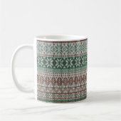 Gemütliches warmes Stricken Kaffeetasse (Links)