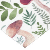 Gemütliches Watercolor-Mushroom-Muster Kurzer Tischläufer (Ecke)