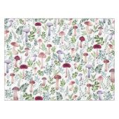 Gemütliches Watercolor-Mushroom-Muster Tischdecke (Vorderseite (Horizontal))