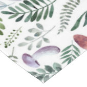 Gemütliches Watercolor-Mushroom-Muster Tischdecke (Schrägansicht)