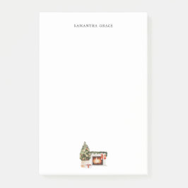 Gemütliches Weihnachten Personalisiert Post-it-Not Post-it Klebezettel