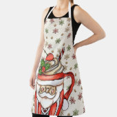 Gemütliches Weihnachts-B All-over-Print-Schürze Schürze (InSitu)