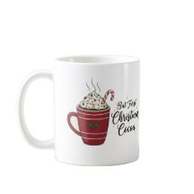 Gemütliches Weihnachts-Cocoa-Heißgetränk-Feiertags