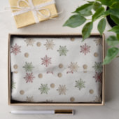 Gemütliches Weihnachts-Zartpapier Seidenpapier (Geschenk)