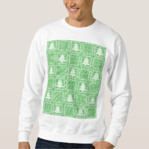 Gemütliches Weihnachtsbaum hässlich Pullover Schac