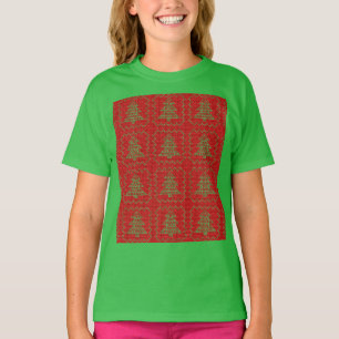 Gemütliches Weihnachtsbaum hässlich Pullover Schac